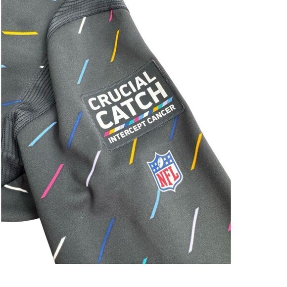 On-Field Apparel Cleveland Browns Crucial Catch Pullover XL Ribbed Shoulder - Picture 7 of 10